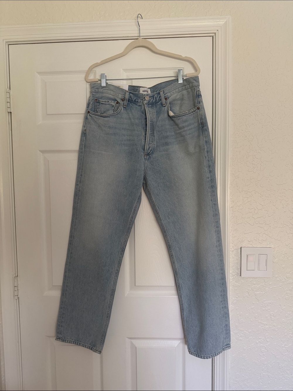 Agolde 90’s Jean Mid Rise Loose Fit Size 33